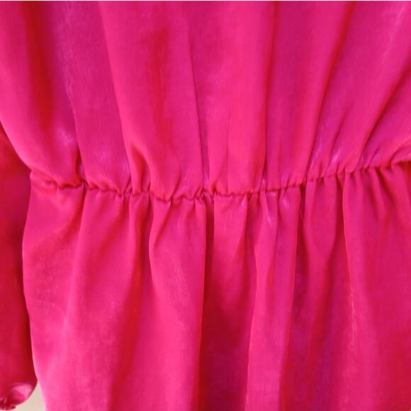 Zara Satin Effect Mock Neck Dress Size: XS - NWT - Picture 7 of 11